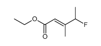 ethyl 4-fluoro-3-methyl-2-pentenoate结构式