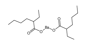 barium 2-ethylhexanoate Structure