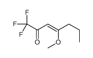 1,1,1-trifluoro-4-methoxyhept-3-en-2-one结构式