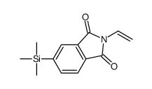 2-ethenyl-5-trimethylsilylisoindole-1,3-dione结构式