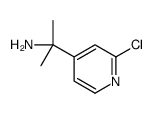2-(2-chloropyridin-4-yl)propan-2-amine结构式