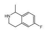 6-fluoro-1-methyl-1,2,3,4-tetrahydroisoquinoline结构式