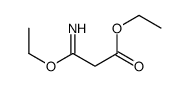β-乙氧基-β-亚氨基丙酸乙酯结构式