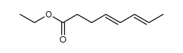 ethyl 4,6-octadienoate结构式