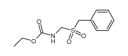 N-[Benzylsulfonylmethyl]-urethan Structure
