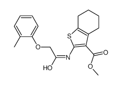 methyl 2-{[(2-methylphenoxy)acetyl]amino}-4,5,6,7-tetrahydro-1-benzothiophene-3-carboxylate picture