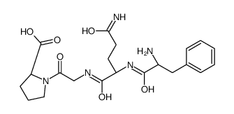 H-PHE-GLN-GLY-PRO-OH Structure