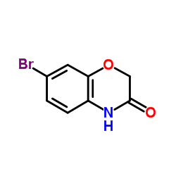 7-Bromo-2H-benzo[b][1,4]oxazin-3(4H)-one Structure