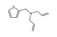 N,N-diallylthiophen-2-ylmethylamine结构式