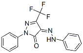 (z)-1-phenyl-4-(2-phenylhydrazono)-3-(trifluoromethyl)-1h-pyrazol-5(4h)-one Structure