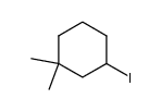 3,3-dimethylcyclohexyl iodide Structure