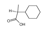(S)-2-Cyclohexyl-propionic acid Structure
