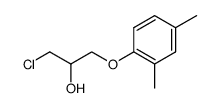 1-chloro-3-(2,4-dimethylphenoxy)propan-2-ol结构式