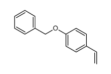 1-ethenyl-4-phenylmethoxybenzene Structure