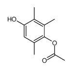 4-羟基-2,3,6-三甲基乙酸苯酯结构式