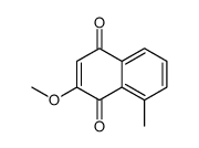 2-methoxy-8-methylnaphthalene-1,4-dione Structure