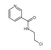 3-[N-(2-chloroethyl)carbamoyl]pyridine结构式