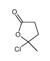 5-chloro-5-methyloxolan-2-one Structure