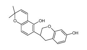 (-)-phaseollinisoflavan结构式