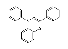 (Z)-(1-phenylethene-1,2-diyl)bis(phenylsulfane) Structure