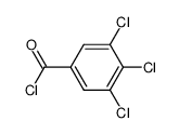 3,4,5-trichloro-benzoyl chloride Structure