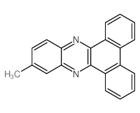 Dibenzo[a,c]phenazine,11-methyl- Structure