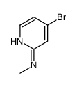 4-溴-n-甲基吡啶-2-胺结构式
