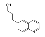 3-quinolin-6-yl-propan-1-ol Structure