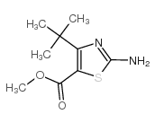 2-氨基-4-叔丁基噻唑-5-羧酸甲酯图片