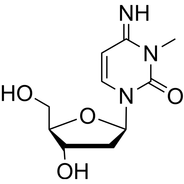 2’-Deoxy-N3-methylcytidine结构式