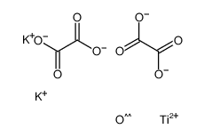 bis[oxalato(1-)-O]oxotitanium, dipotassium salt Structure