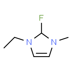 1H-Imidazole,1-ethyl-2-fluoro-2,3-dihydro-3-methyl-(9CI)结构式