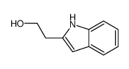 2-(1H-吲哚-2-基)乙醇结构式