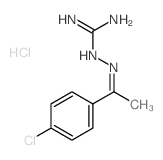 2-[1-(4-chlorophenyl)ethylideneamino]guanidine Structure