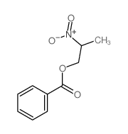 1-Propanol,2-nitro-, 1-benzoate structure