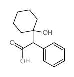 2-(1-hydroxycyclohexyl)-2-phenyl-acetic acid结构式