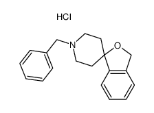 1'-benzyl-3H-spiro[isobenzofuran-1,4'-piperidine] hydrochloride Structure