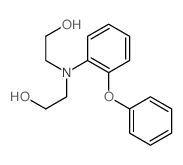 2-[2-hydroxyethyl-(2-phenoxyphenyl)amino]ethanol Structure