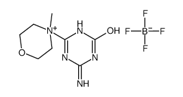 4-(6-amino-1,4-dihydro-4-oxo-1,3,5-triazin-2-yl)-4-methylmorpholinium tetrafluoroborate picture