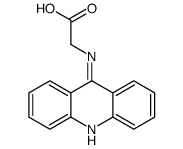 2-(acridin-9-ylamino)acetic acid结构式
