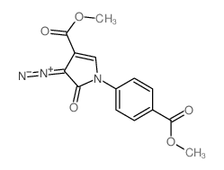 imino-[4-methoxycarbonyl-1-(4-methoxycarbonylphenyl)-2-oxo-pyrrol-3-ylidene]azanium Structure