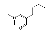 2-(dimethylaminomethylidene)hexanal Structure