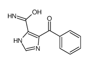 4-benzoyl-1H-imidazole-5-carboxamide结构式