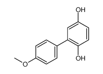 4'-methoxy[1,1'-biphenyl]-2,5-diol Structure