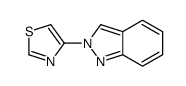 4-indazol-2-yl-1,3-thiazole Structure