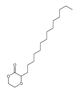 3-tetradecyl-1,4-dioxan-2-one Structure