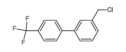 4'-trifluoromethyl-3-biphenylylmethyl chloride Structure