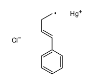 chloro(4-phenylbut-3-enyl)mercury Structure