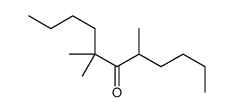 5,5,7-trimethylundecan-6-one Structure