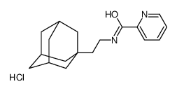 N-(2-(1-ADAMANTYL)ETHYL)PICOLINAMIDE HYDROCHLORIDE结构式